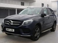 Used Mercedes GLE350 AMG Line Premium 2017 Blue Estate