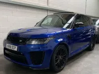 Used Land Rover Range Rover Sport SVR 2018 Blue SUV