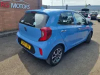 Used Kia Picanto 84 HP (61 kW) 2019 Blue Hatchback