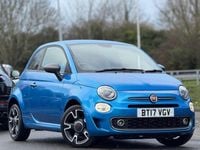 Used Fiat 500S S 69 HP (50 kW) 2017 Blue Hatchback