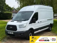 Used Ford Transit 125 HP (91 kW) 2016 White Van