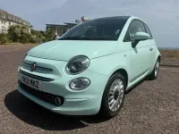 Used Fiat 500 Lounge 70 HP (51 kW) 2021 Green Hatchback