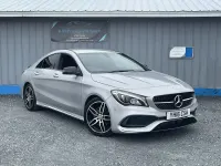 Used Mercedes CLA220 AMG line 177 HP (130 kW) 2016 Silver Coupe