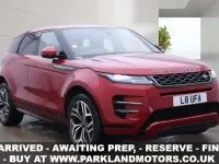 Used Land Rover Range Rover evoque HSE Dynamic 2020 Red SUV