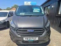 Used Ford Transit Custom 130 HP (95 kW) 2021 White Van