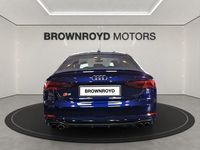 Used Audi S5 Sportback Design 354 HP (260 kW) 2018 Blue Hatchback
