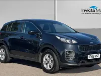 Used Kia Sportage 114 HP (83 kW) 2018 Black SUV