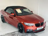 Used BMW 218 M Sport 2018 Orange Cabriolet
