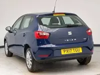 Used Seat Ibiza SE Technology 90 HP (66 kW) 2017 Blue Hatchback