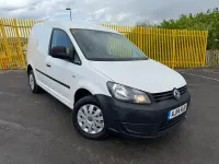 Used VW Caddy Startline 102 HP (75 kW) 2014 White MPV