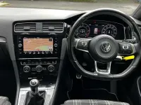 Used VW Golf VII GTD 184 HP (135 kW) 2017 Silver Hatchback