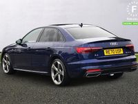 Used Audi A4 Black Edition 150 HP (110 kW) 2020 Blue Sedan