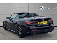 Used BMW 420 M Sport 190 HP (139 kW) 2022 Black sapphire metallic paint Cabriolet
