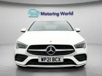 Used Mercedes CLA180 AMG line 136 HP (100 kW) 2021 White Coupe