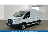Used Ford Transit Trend 130 HP (95 kW) 2020 White Van