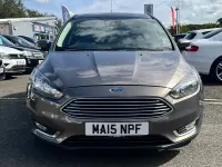 Used Ford Focus Titanium 125 HP (91 kW) 2015 Brown Hatchback