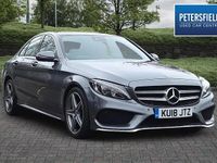 Used Mercedes C250 AMG Line Premium Plus 200 HP (147 kW) 2018 Grey Sedan