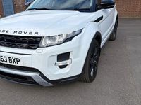 Used Land Rover Range Rover evoque Dynamic 2013 White SUV