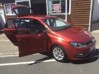 Used VW Polo SE 60 HP (44 kW) 2014 Red Hatchback