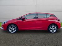 Used Vauxhall Astra SRi 150 HP (110 kW) 2017 Red Hatchback