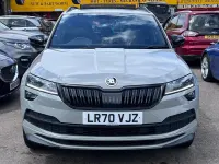 Used Skoda Karoq SportLine 150 HP (110 kW) 2020 Grey SUV