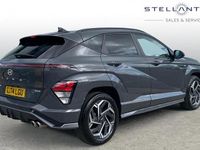 Second-hand Hyundai Kona N Line 127 CP (93 kW) 2024 Albastru SUV