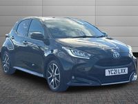 Used Toyota Yaris Hybrid 116 HP (85 kW) 2021 Black Hatchback