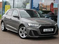 Begagnad Audi A1 Sportback S-Line 110 HK (80 kW) 2021 Grå Halvkombi