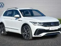 Used VW Tiguan R-line 150 HP (110 kW) 2022 White SUV
