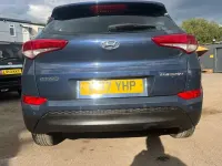 Used Hyundai Tucson SE 132 HP (97 kW) 2017 Blue SUV
