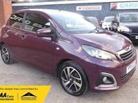 Used Peugeot 108 Allure 82 HP (60 kW) 2015 Purple Hatchback