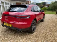 Begagnad Porsche Macan 252 HK (185 kW) 2021 Röd SUV