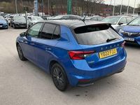 Used Skoda 110 R Colour Edition 81 HP (59 kW) 2022 Race blue metallic black magic pearl effect Hatchback