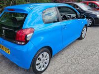 Used Peugeot 108 Active 68 HP (50 kW) 2015 Blue Hatchback