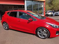 Używany Kia Ceed GT-Line 2016 Czerwony Hatchback