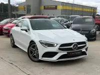 Used Mercedes CLA220 AMG Line Premium Plus 190 HP (139 kW) 2020 White Coupe