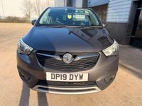 Used Vauxhall Crossland X Elite 83 HP (61 kW) 2019 Grey SUV