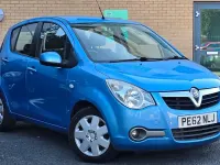 Used Vauxhall Agila S 68 HP (50 kW) 2012 Blue MPV