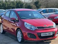 Used Kia Rio 75 HP (55 kW) 2014 Red Hatchback