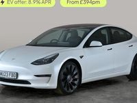 Used Tesla Model 3 Performance 461 kW (627 HP) 2023 White Sedan