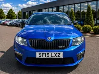 Usado Skoda Octavia vRS 2015 Azul Familiar