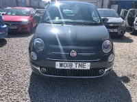 Used Fiat 500 Lounge 69 HP (50 kW) 2018 Grey Hatchback