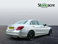 Used Mercedes C220 Premium 170 HP (125 kW) 2018 Silver Sedan