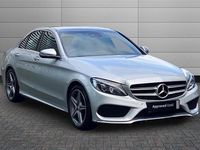 Used Mercedes C250 AMG Line Premium Plus 204 HP (150 kW) 2017 Silver Sedan