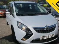 Used Vauxhall Zafira Tourer 140 HP (102 kW) 2014 Grey MPV