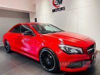 Used Mercedes CLA220 AMG line 177 HP (130 kW) 2017 Red Sedan