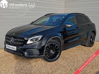 Used Mercedes GLA200 AMG line 156 HP (114 kW) 2019 Black SUV