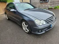 Used Mercedes CLK280 2009 Grey Coupe
