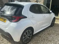 Used Toyota Yaris Hybrid 2023 White Hatchback