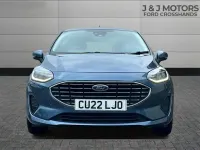 Used Ford Fiesta Titanium 2022 Blue Hatchback